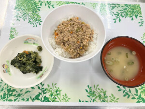 6月20日　昼食